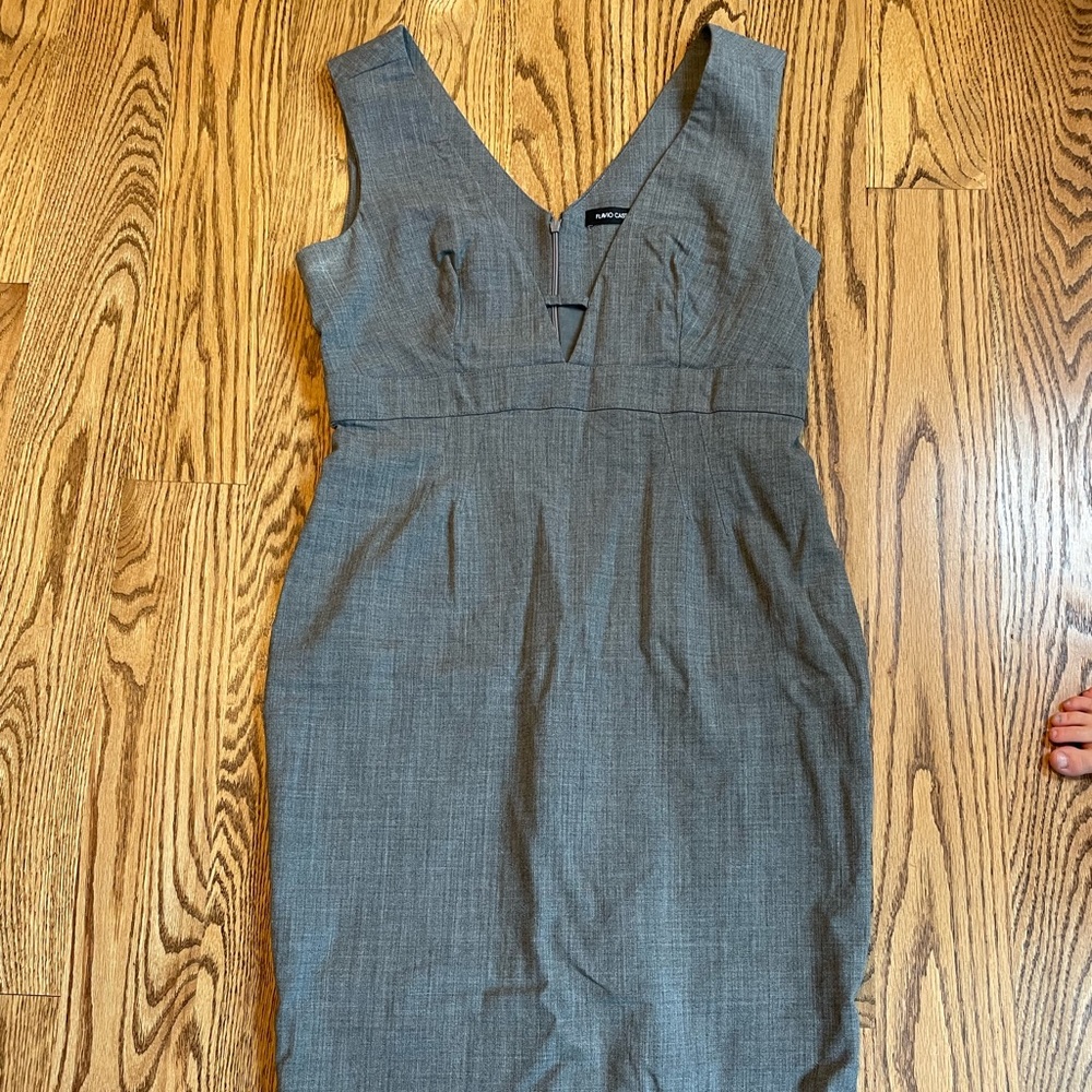 Gray Sheath dress